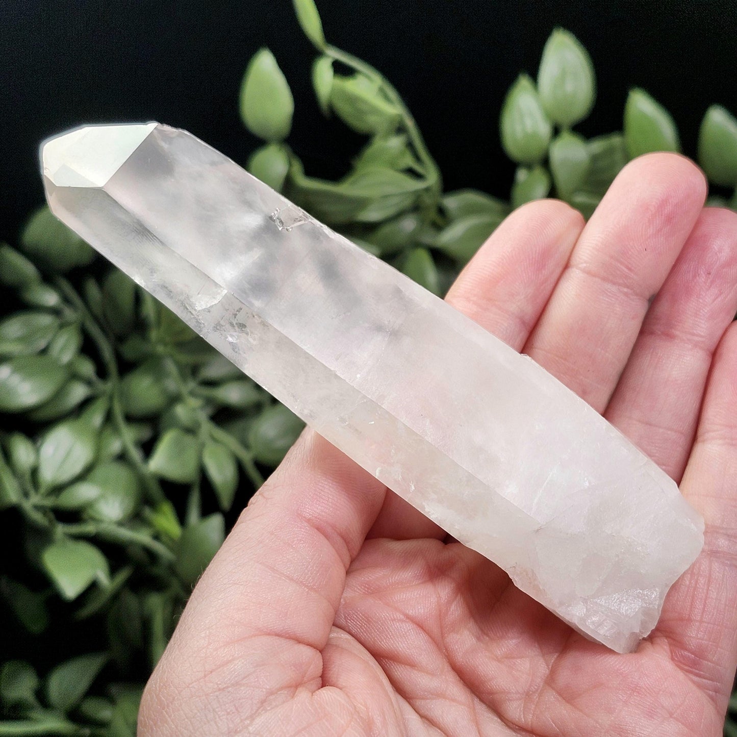 Lemurian Quartz Crystal 110g