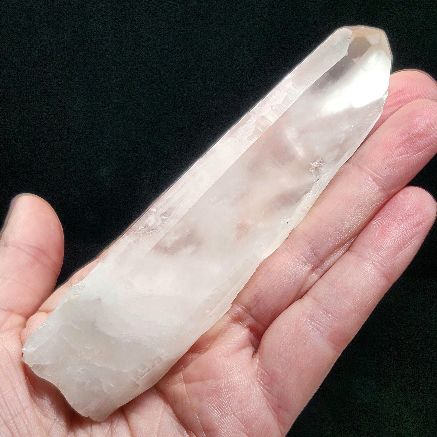 Lemurian Quartz Crystal 110g
