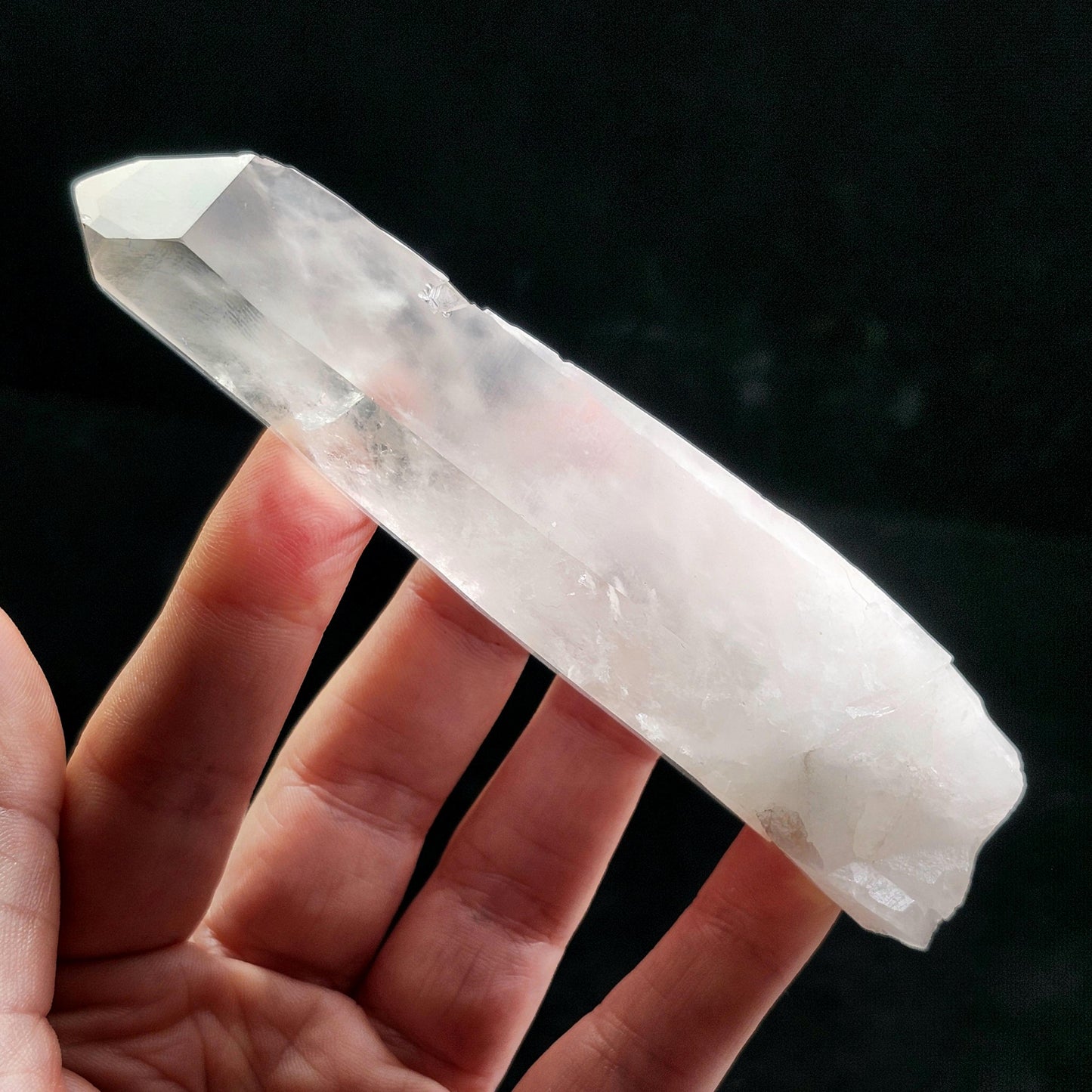 Lemurian Quartz Crystal 110g