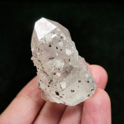 Swiss Elestial Quartz Crystal 43g
