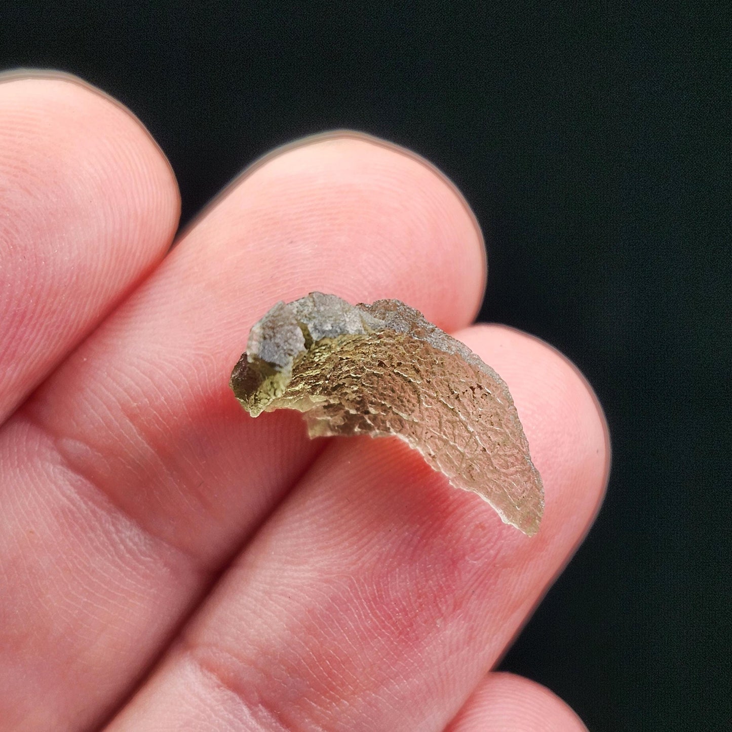 Angel Chime Moldavite .4g