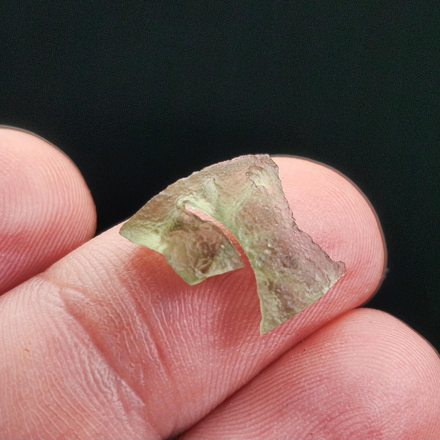 Angel Chime Moldavite .3g
