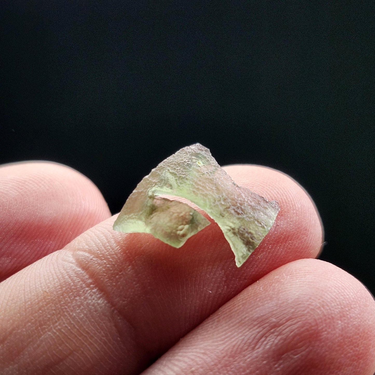 Angel Chime Moldavite .3g