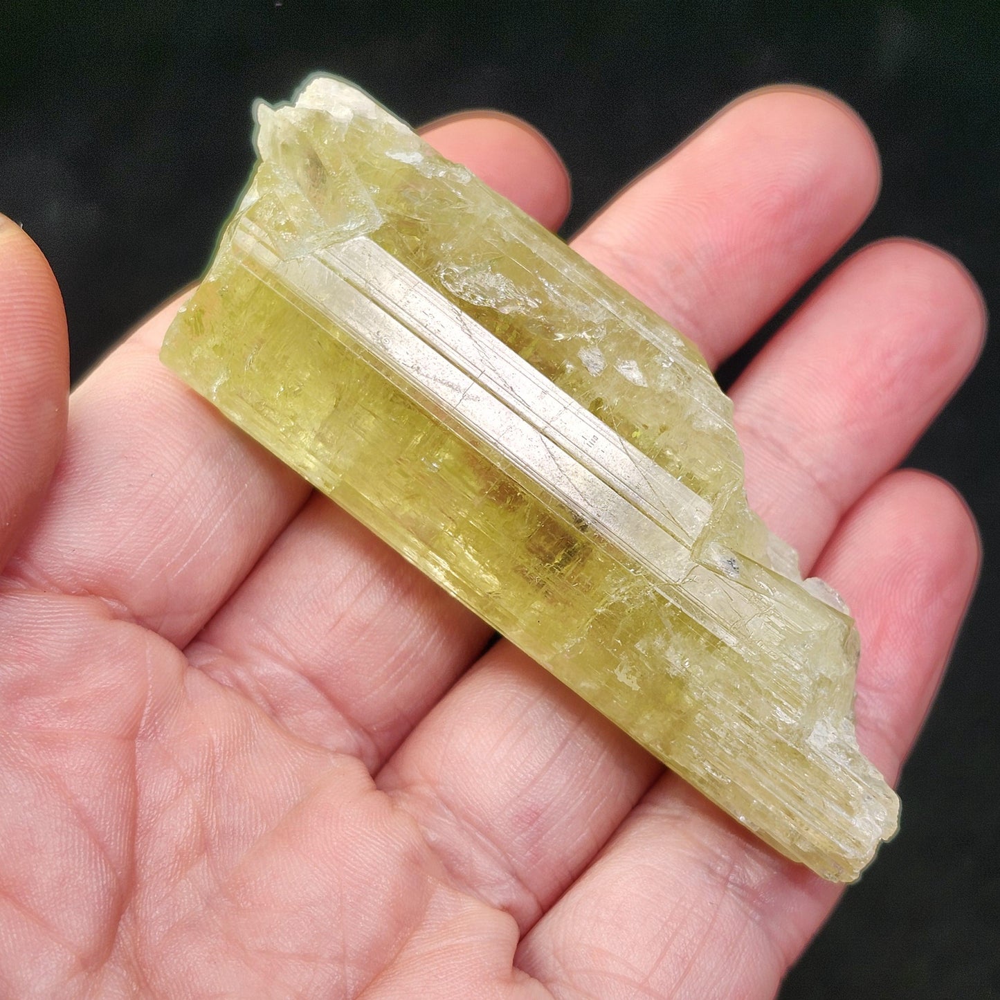 Golden Heliodor Crystal 47g