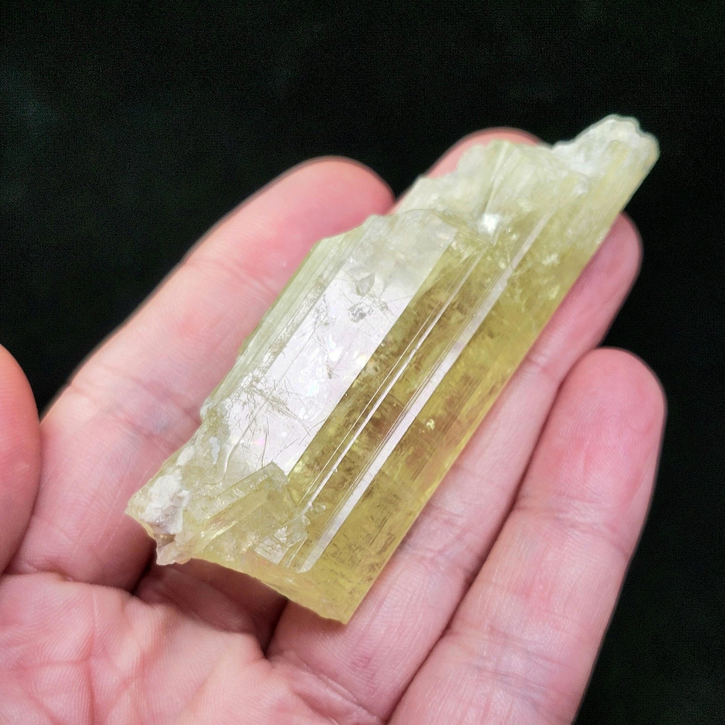 Golden Heliodor Crystal 47g