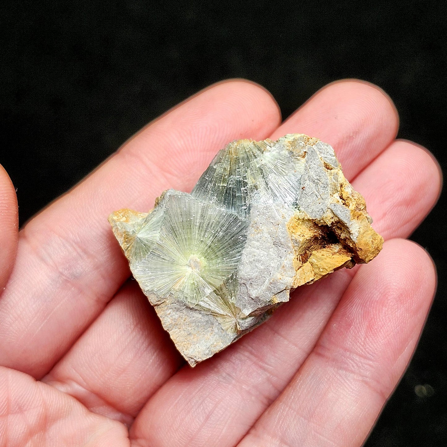 Wavellite Radial Crystal Specimen