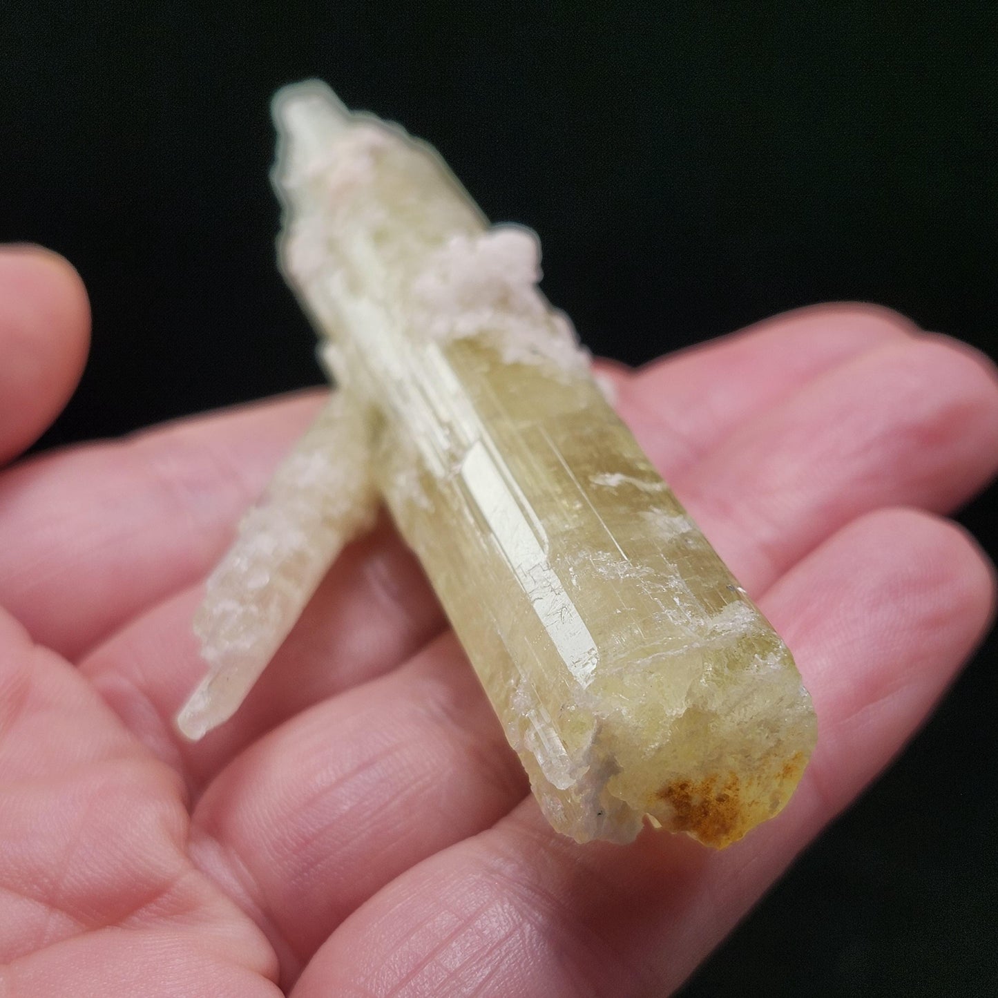 Heliodor Crystal Specimen 43.85g, Brazilian Gold Heliodor Specimen