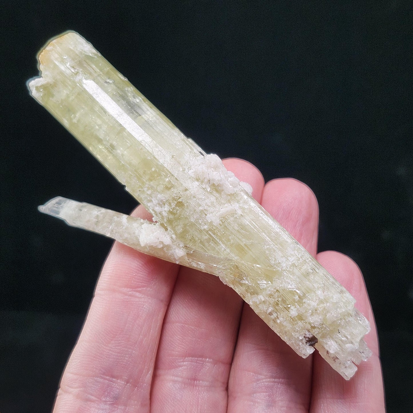 Heliodor Crystal Specimen 43.85g, Brazilian Gold Heliodor Specimen
