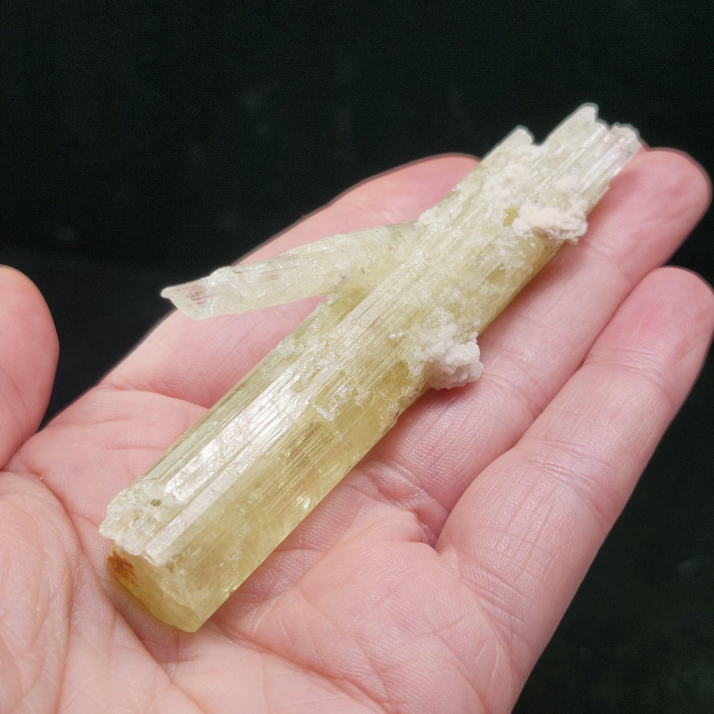Heliodor Crystal Specimen 43.85g, Brazilian Gold Heliodor Specimen