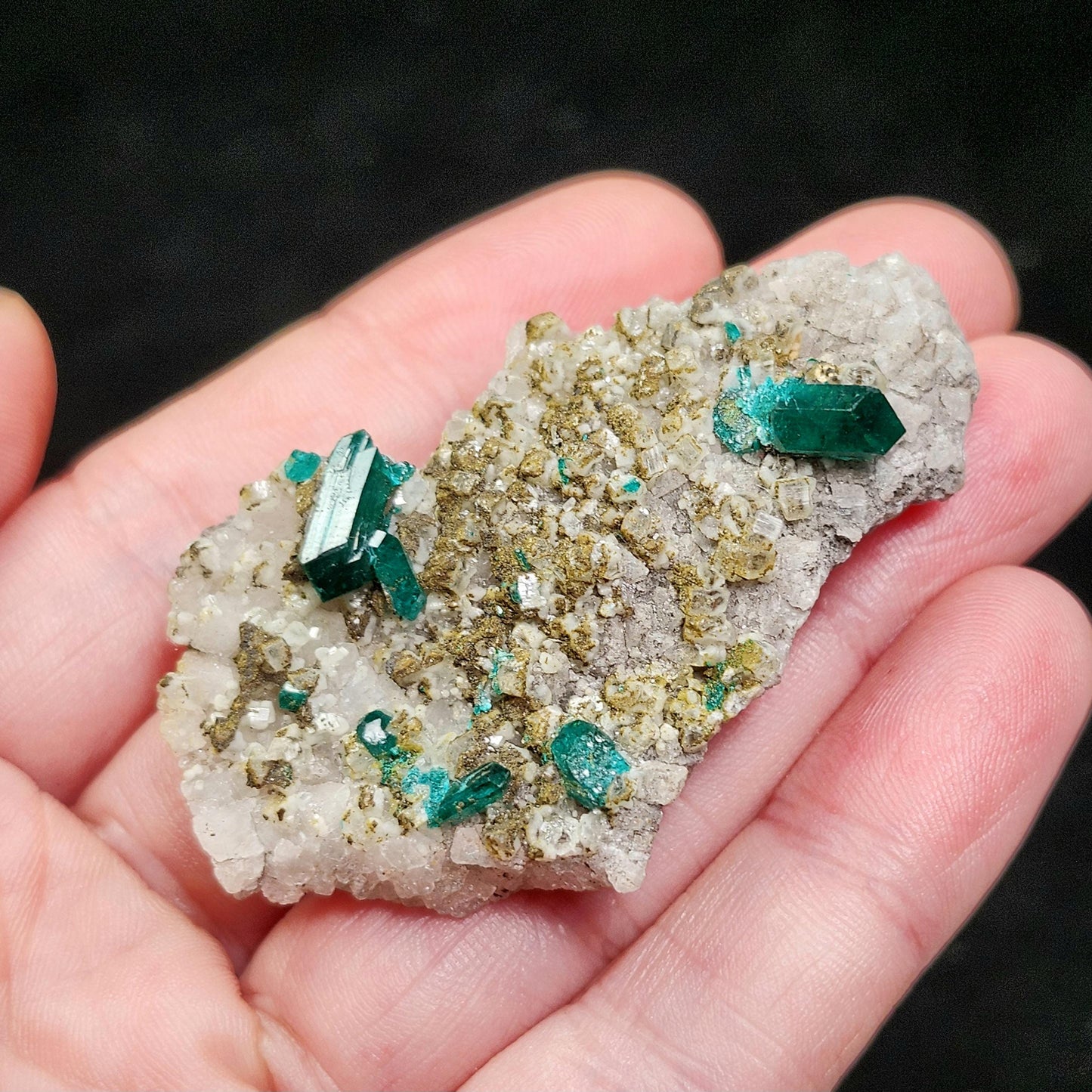Dioptase Crystal 27.9g