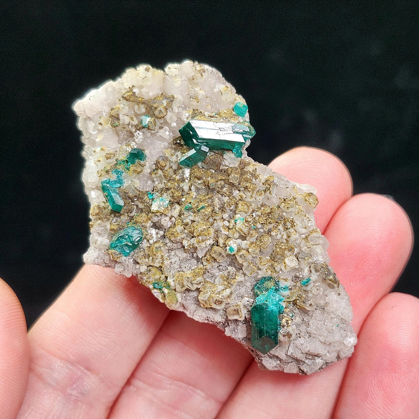 Dioptase Crystal 27.9g
