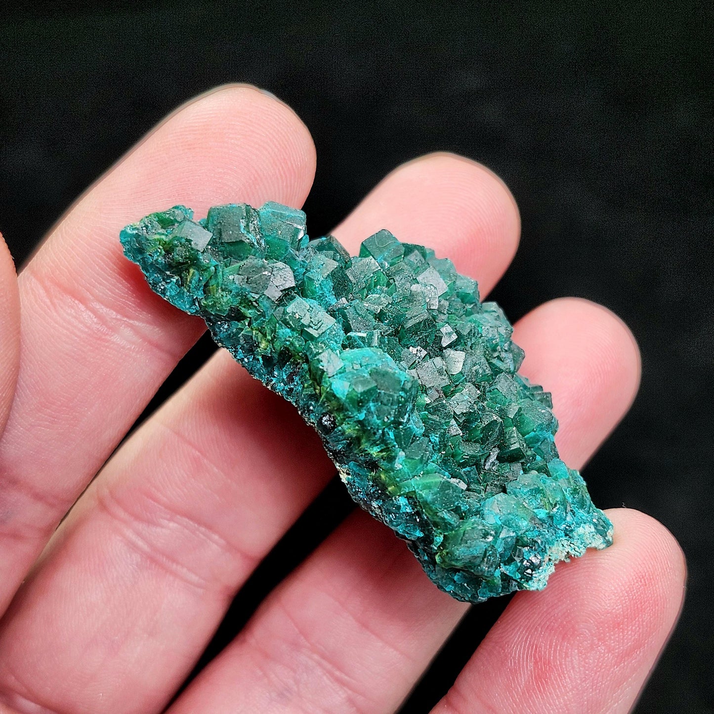 Dioptase Crystal 18.4g