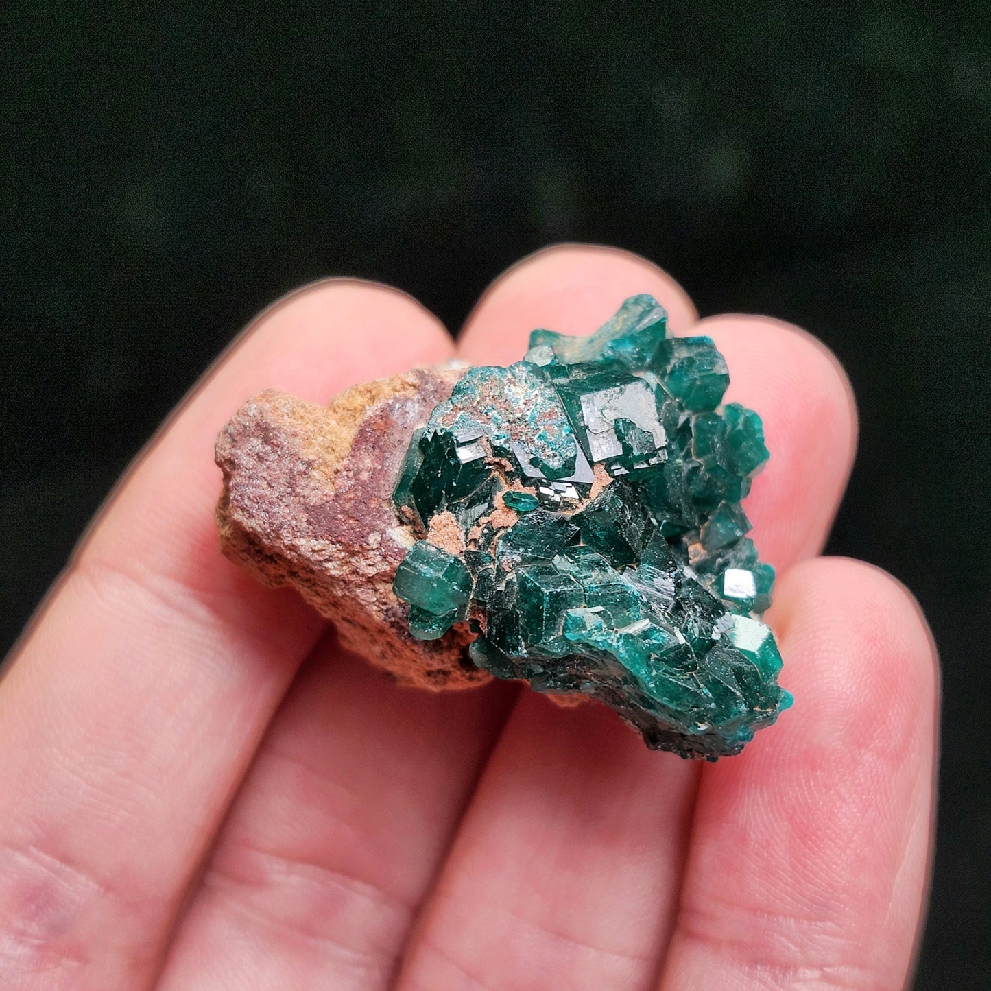 Dioptase Crystal 14.8g
