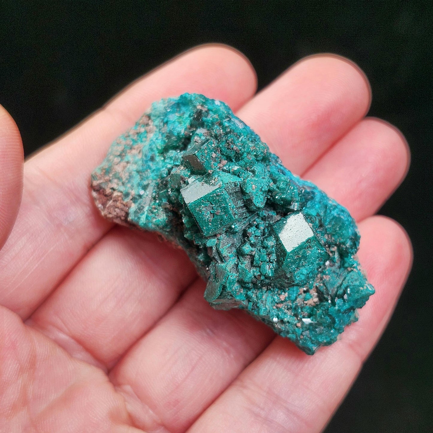 Dioptase Crystal 41g