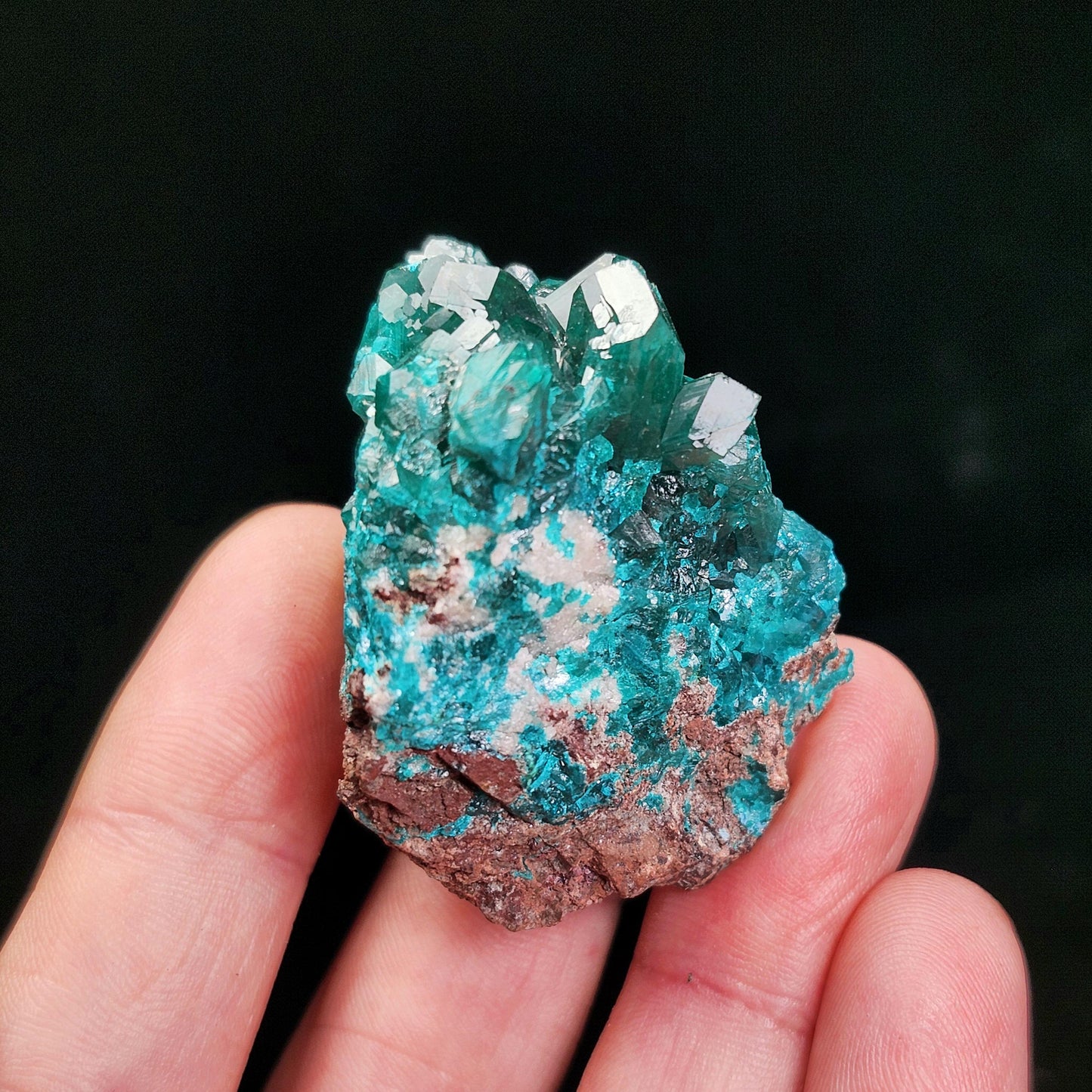 Dioptase Crystal 50.7g