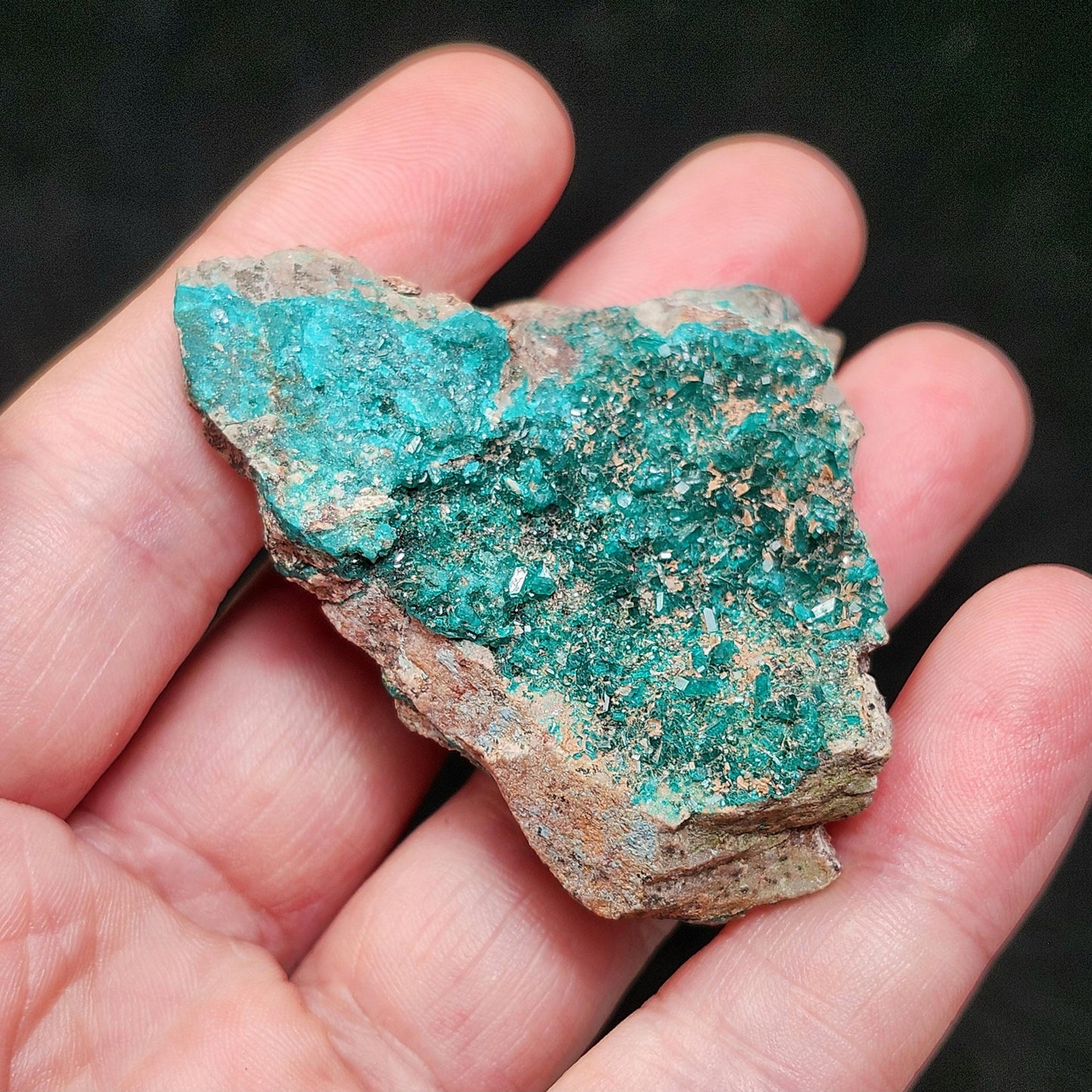 Dioptase Crystal 33g