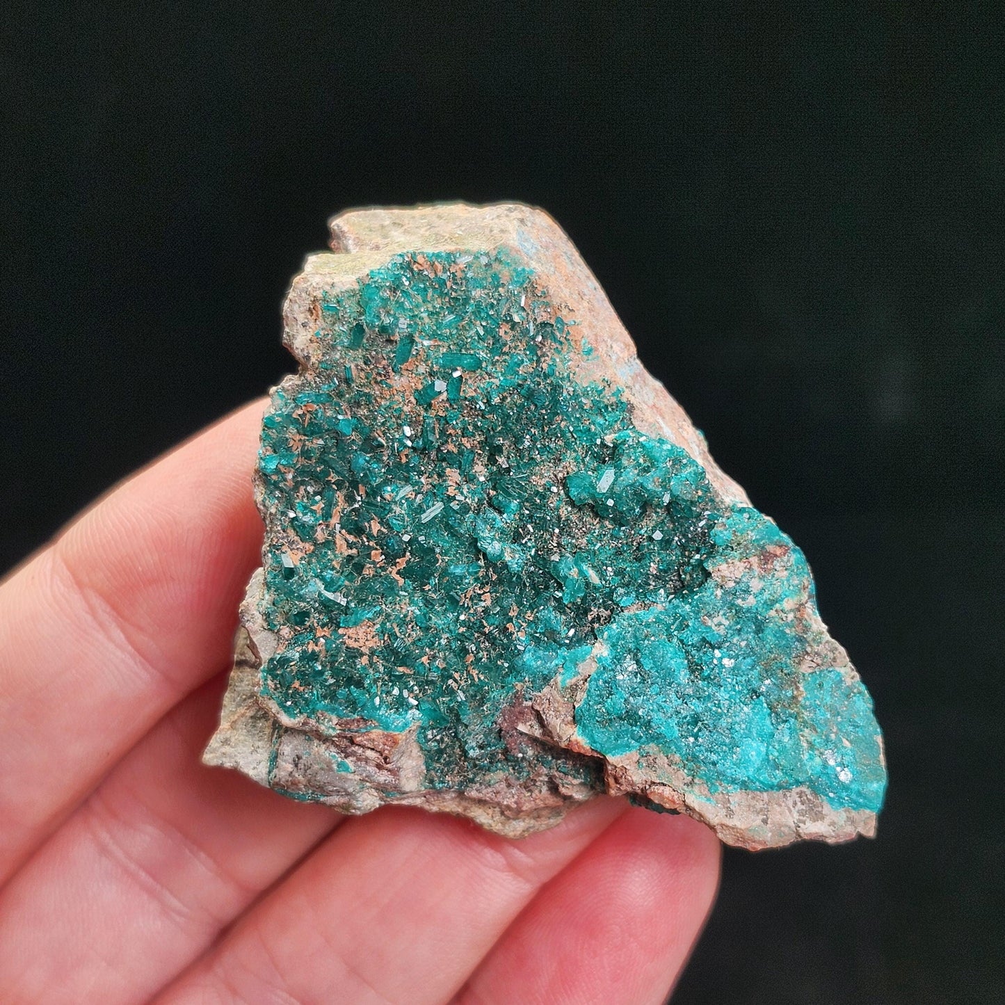 Dioptase Crystal 33g