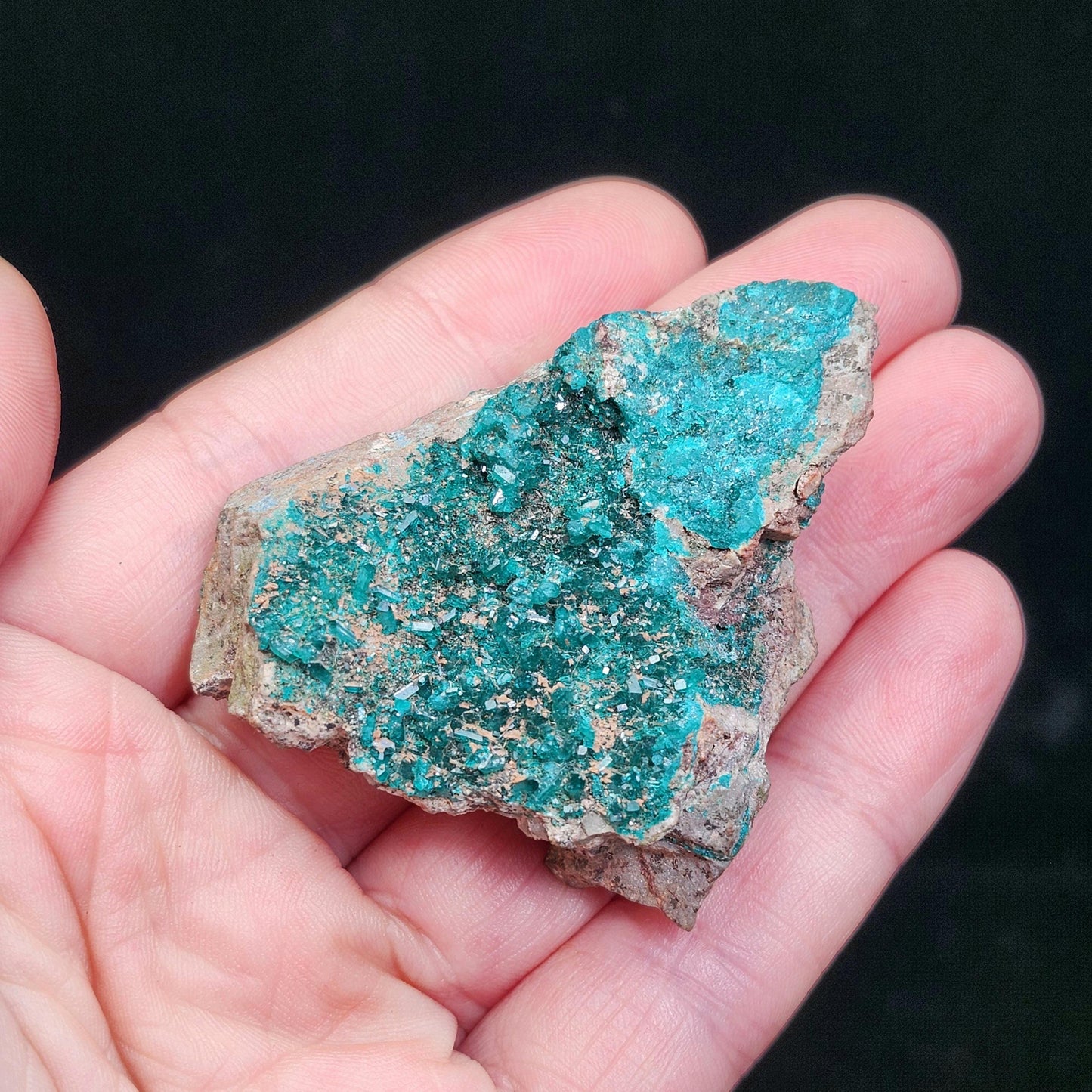 Dioptase Crystal 33g