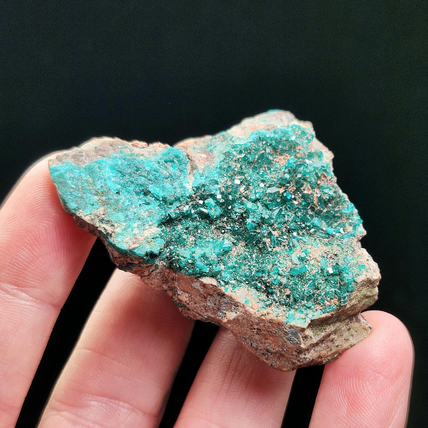 Dioptase Crystal 33g