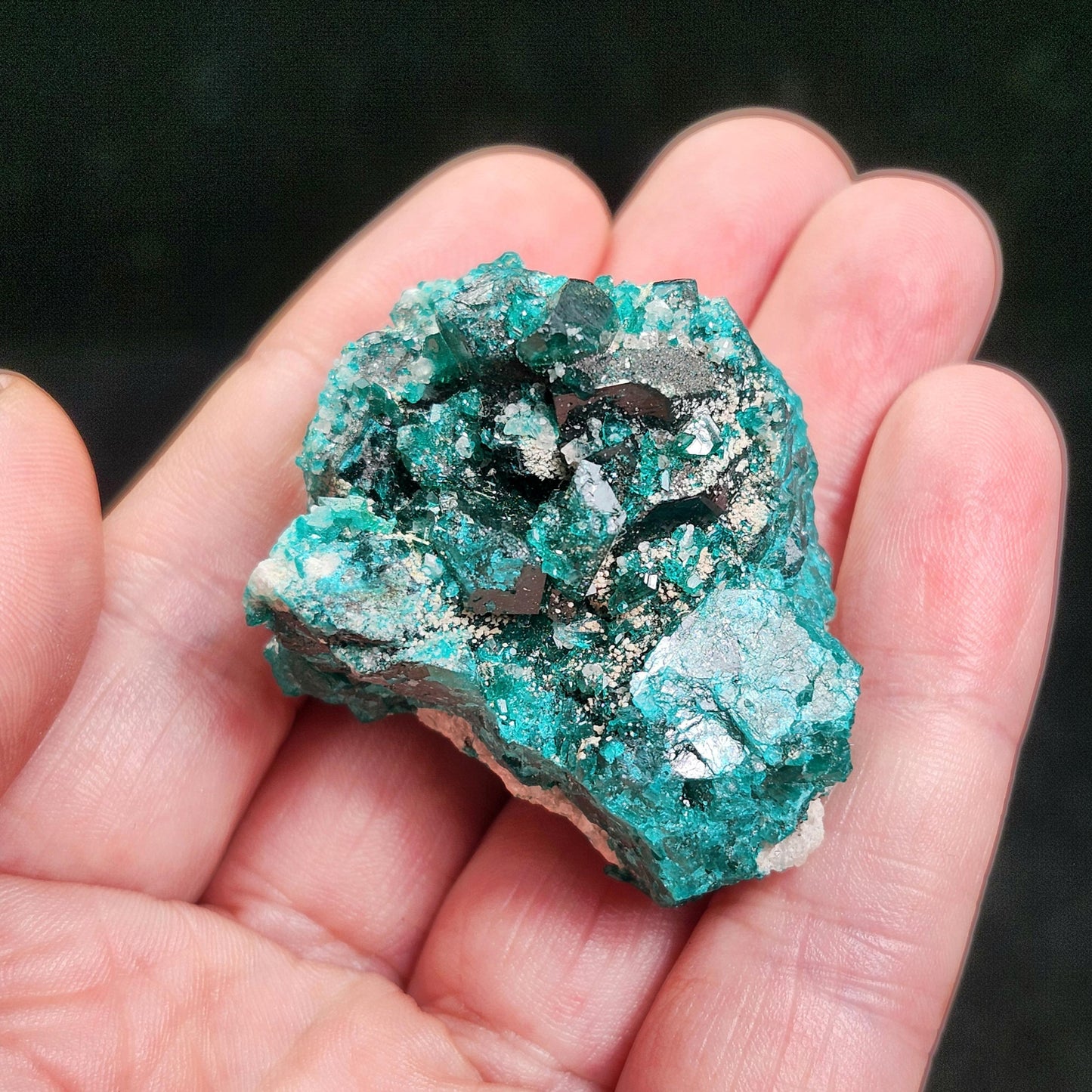 Dioptase Crystal 44.9g