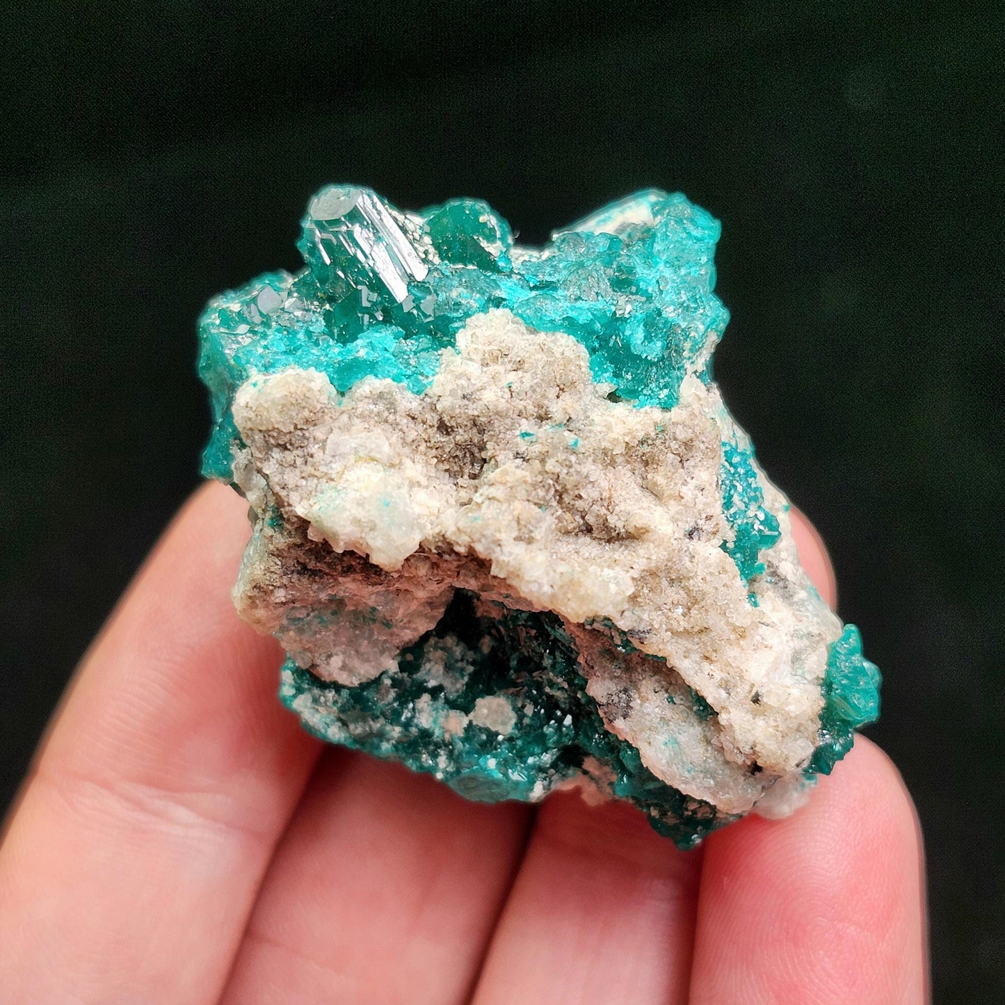 Dioptase Crystal 44.9g