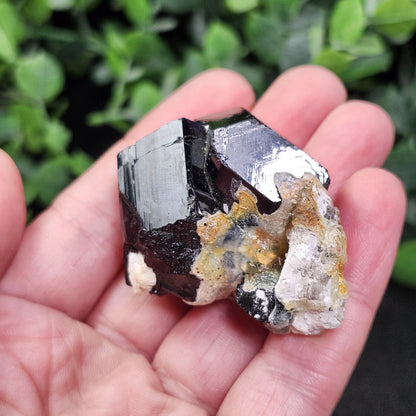 Hyalite Opal & Black Tourmaline 60g