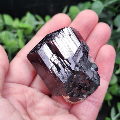 Hyalite Opal & Black Tourmaline 97g