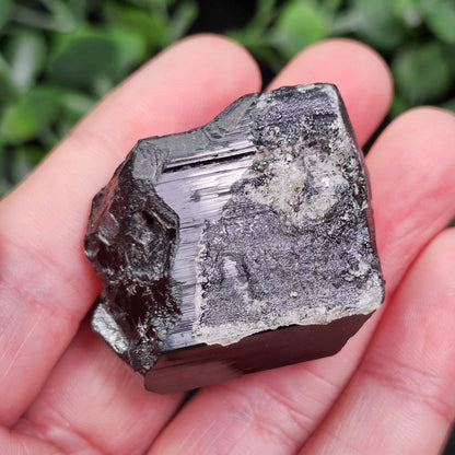 Hyalite Opal & Black Tourmaline 54g