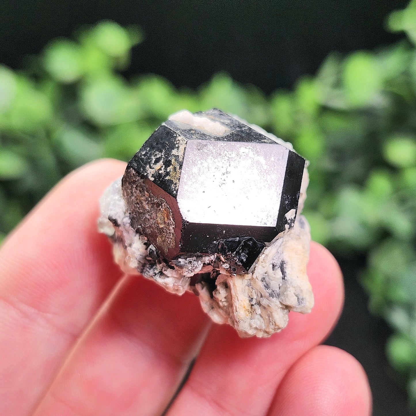 Hyalite Opal & Black Tourmaline