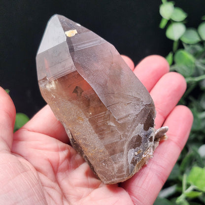 Hyalite Opal Smoky Quartz 130g