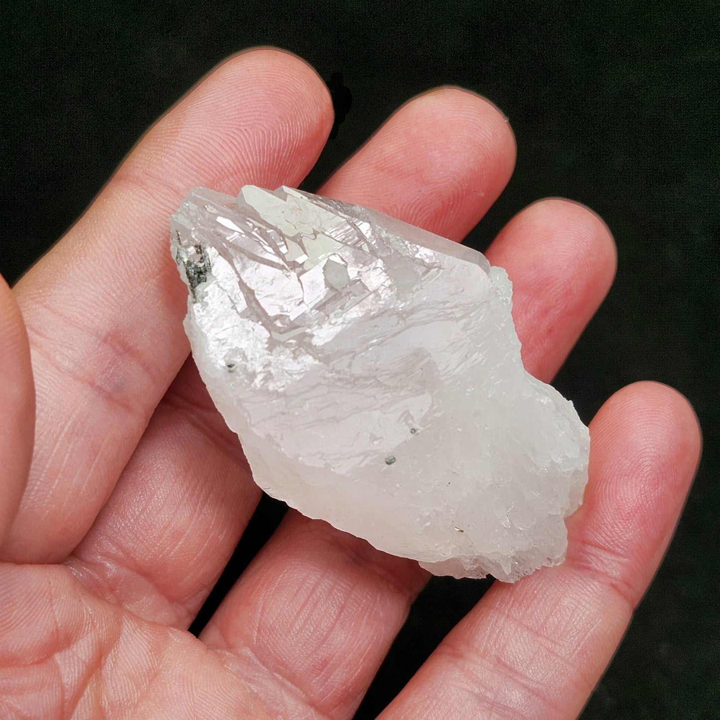 Swiss Elestial Quartz Crystal 44g