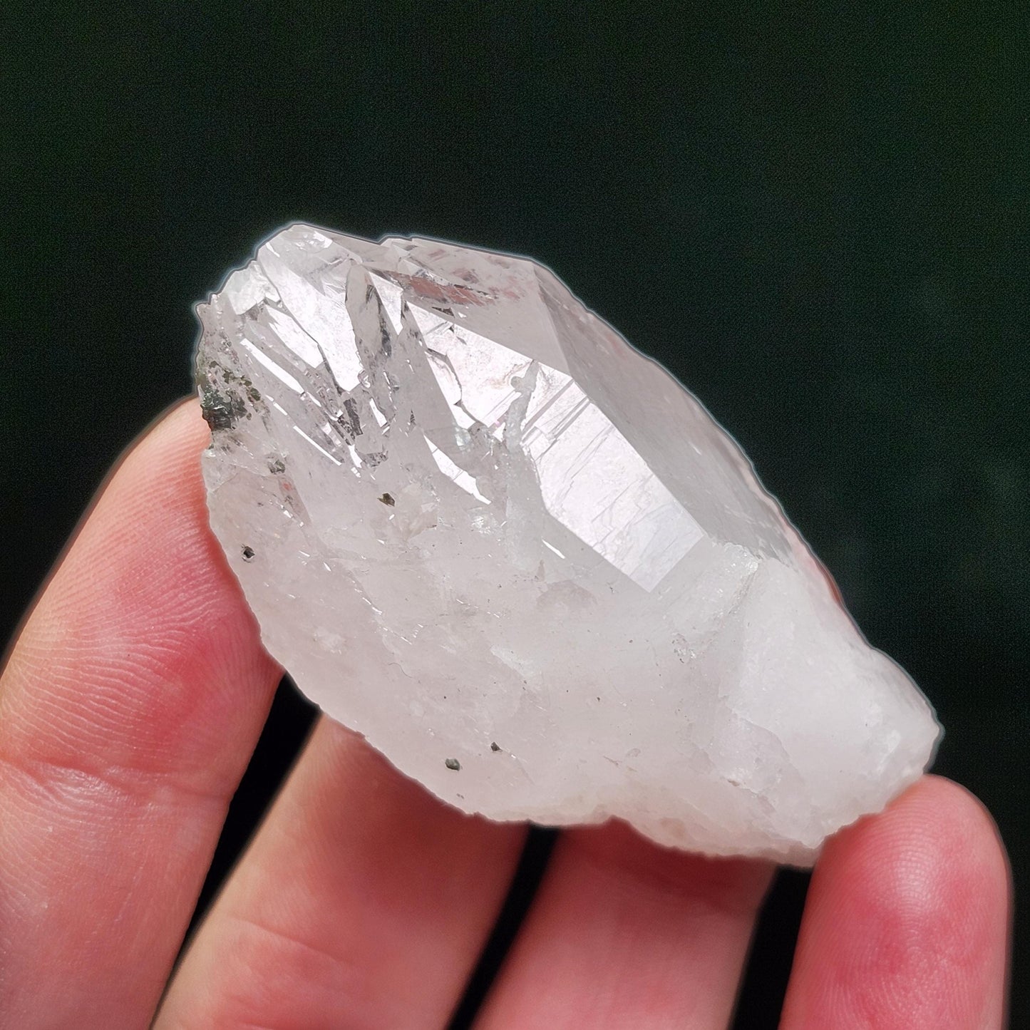 Swiss Elestial Quartz Crystal 44g