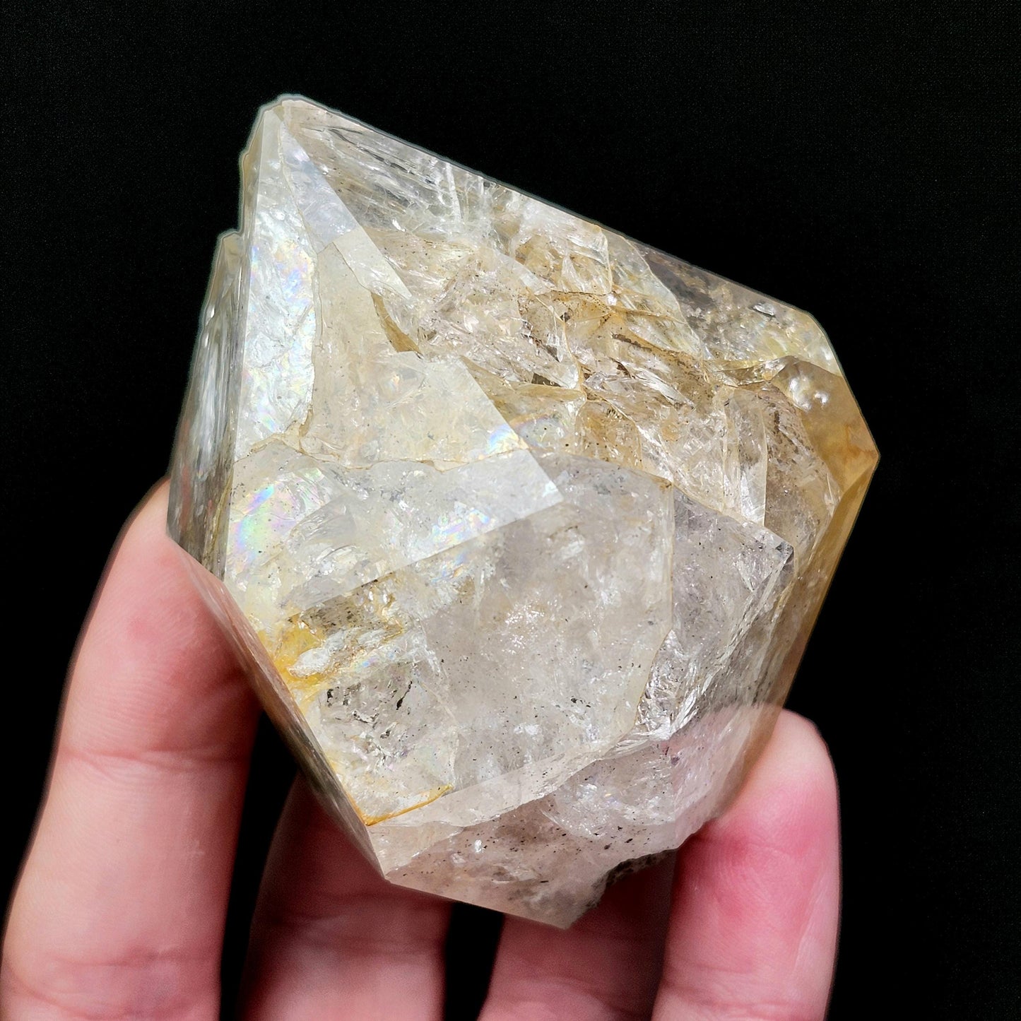 Golden Herkimer Diamond 177g