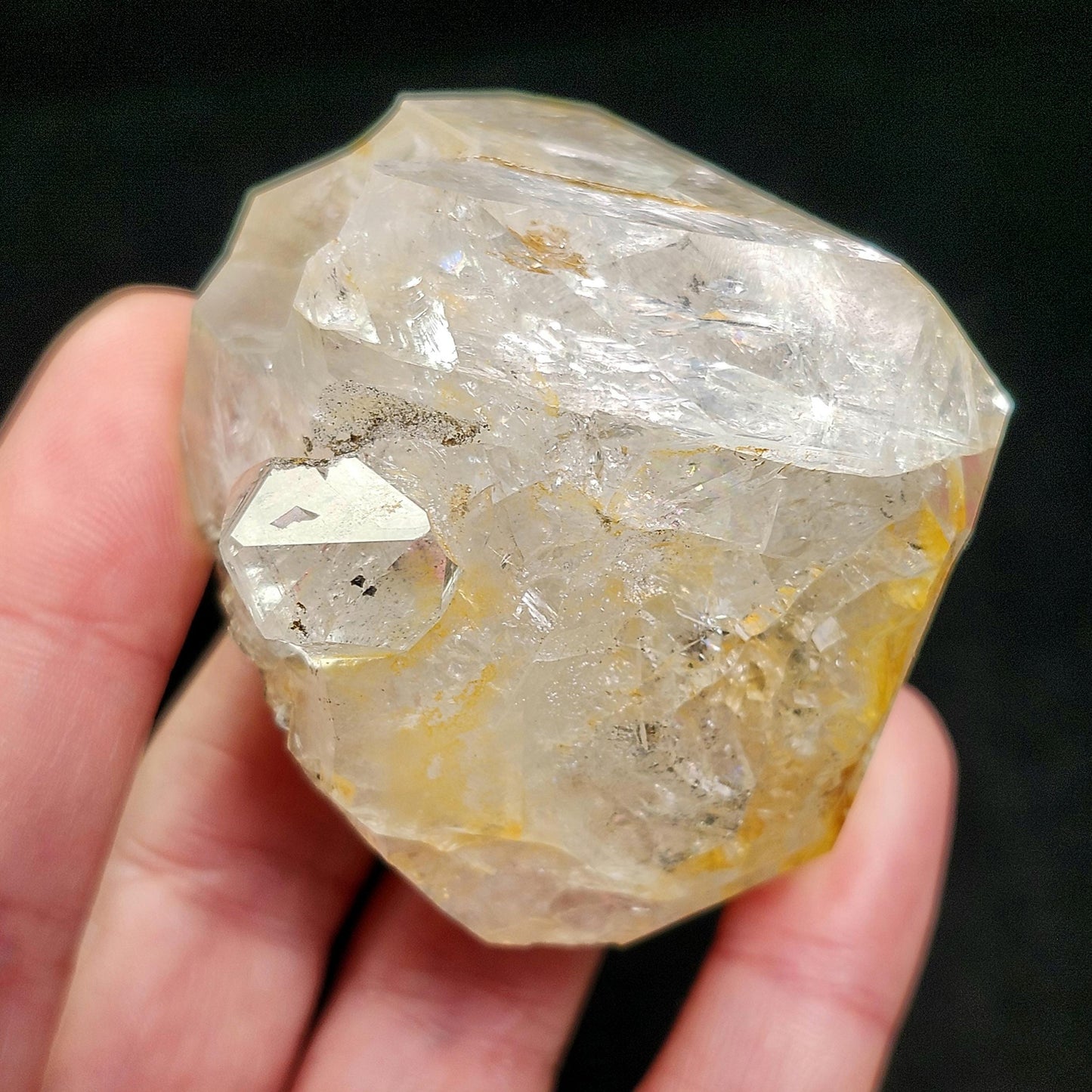 Golden Herkimer Diamond 138g