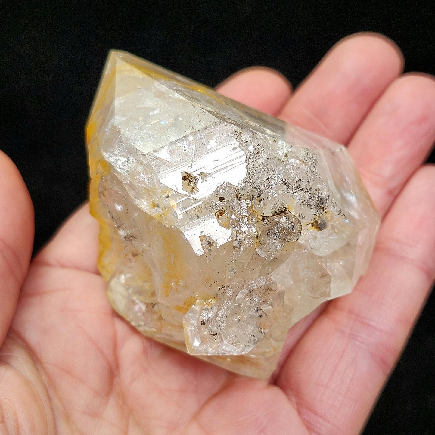 Golden Herkimer Diamond 138g