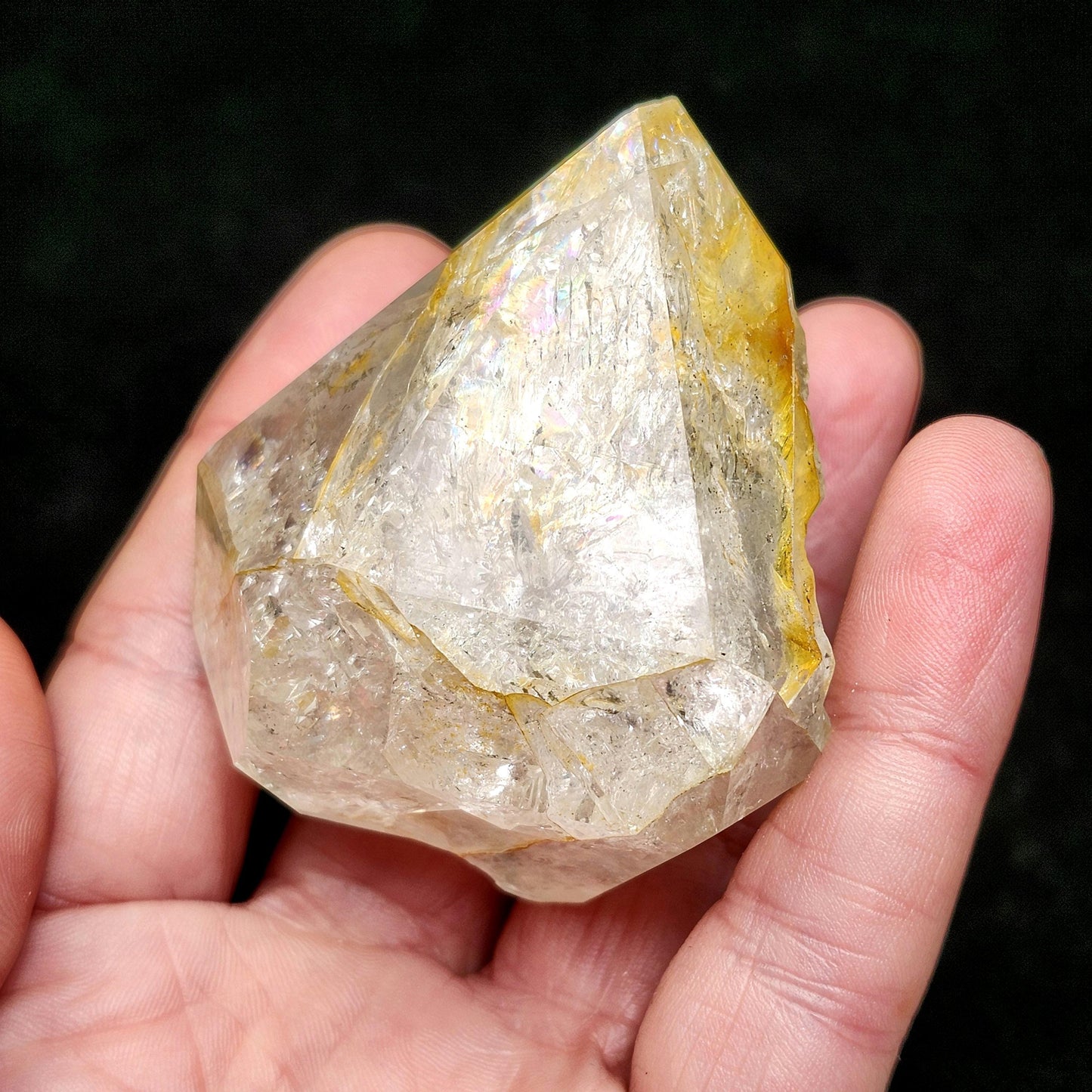 Golden Herkimer Diamond 138g