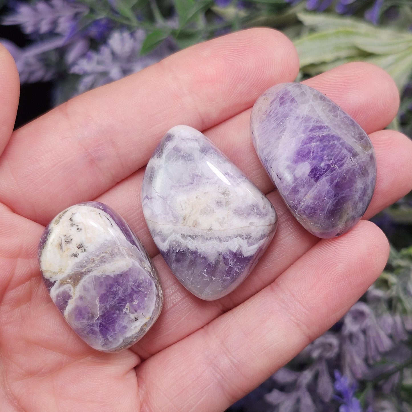 Chevron Amethyst Stone