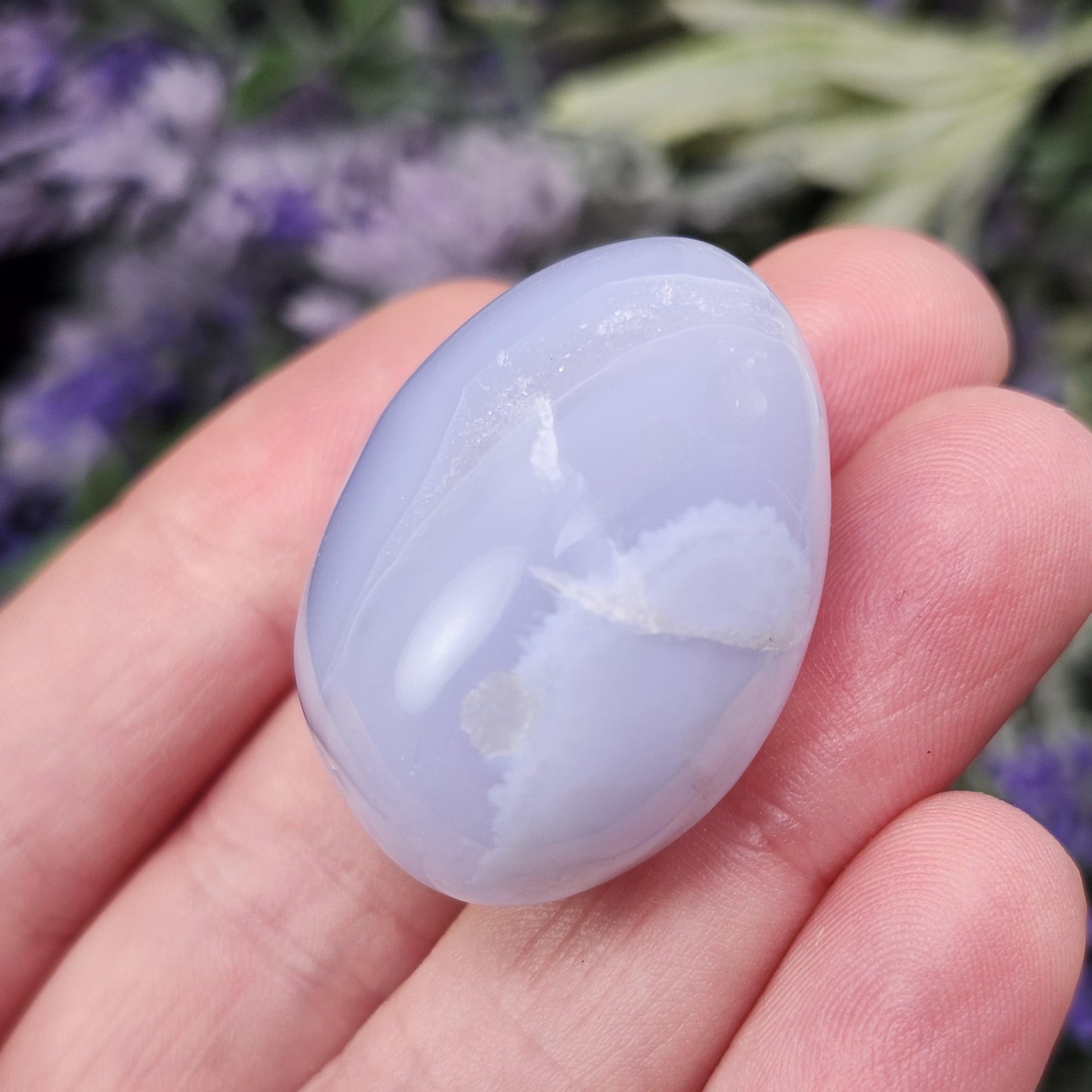 Blue Lace Agate Stone