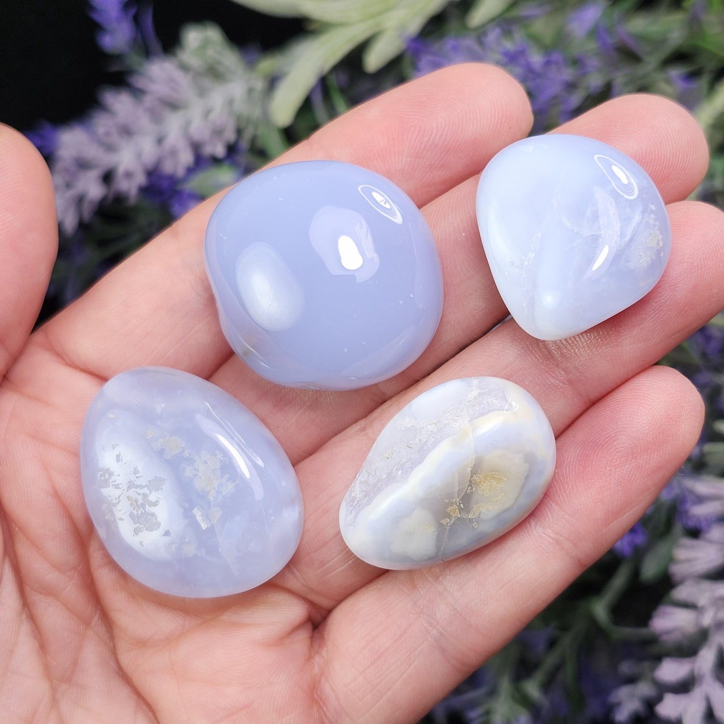 Blue Lace Agate Stone