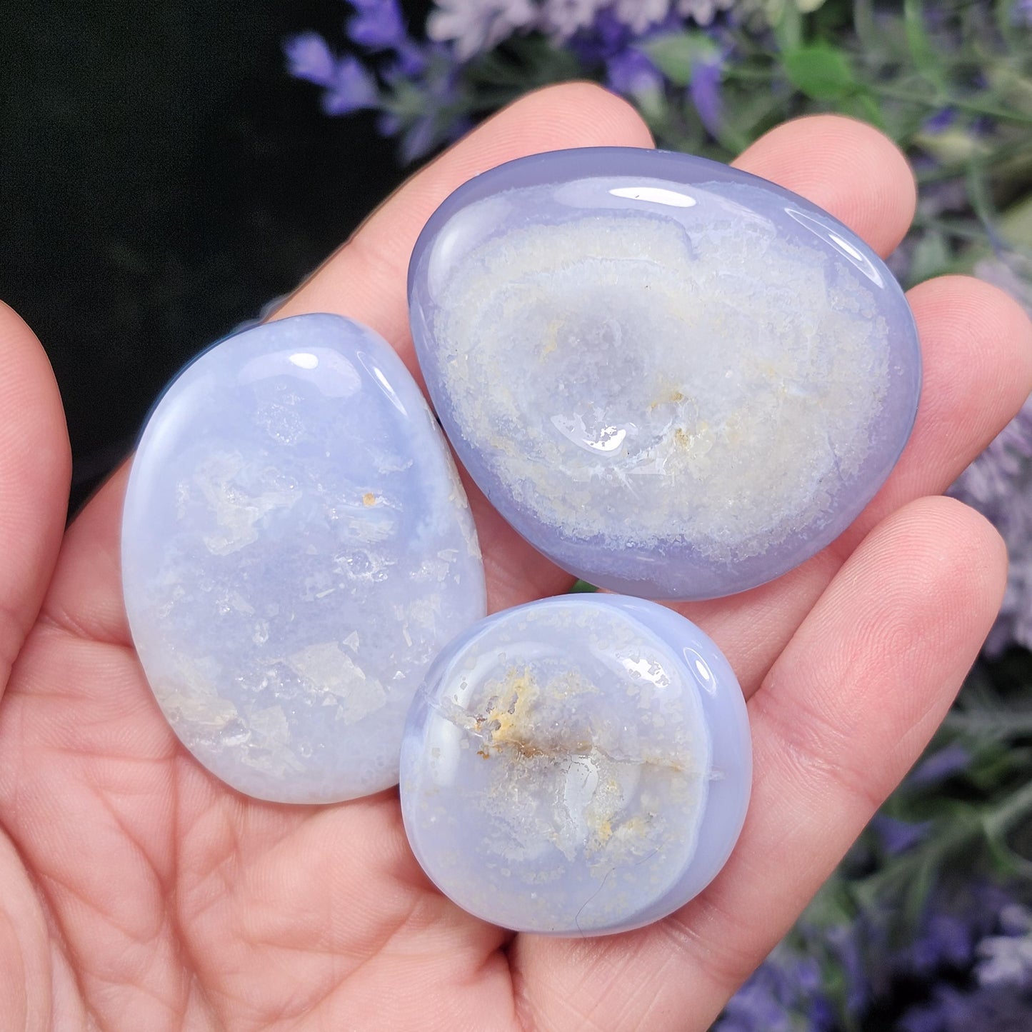 Blue Lace Agate Stone