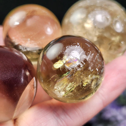 Natural Citrine Sphere