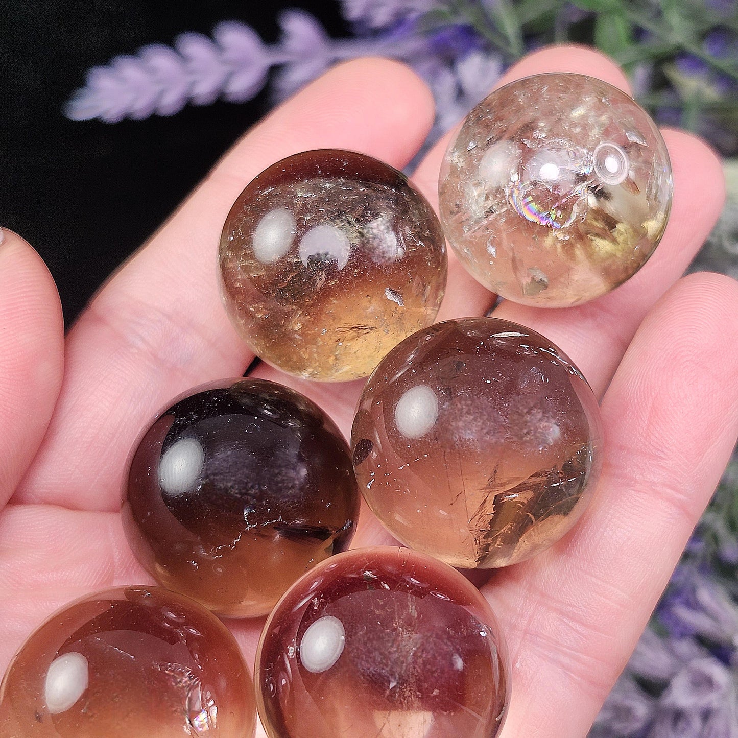 Smoky Quartz Sphere