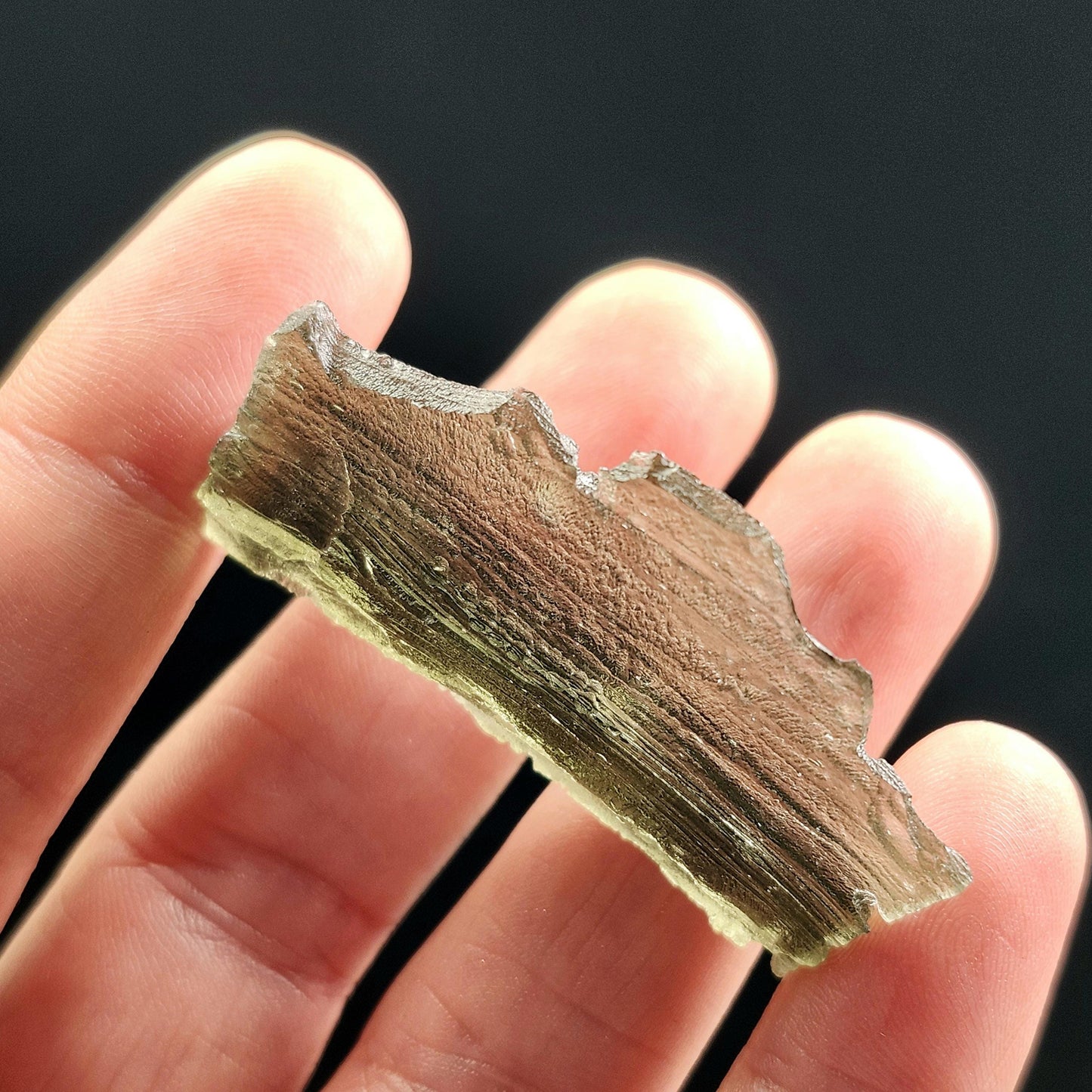 Angel Chime Moldavite 6.4g