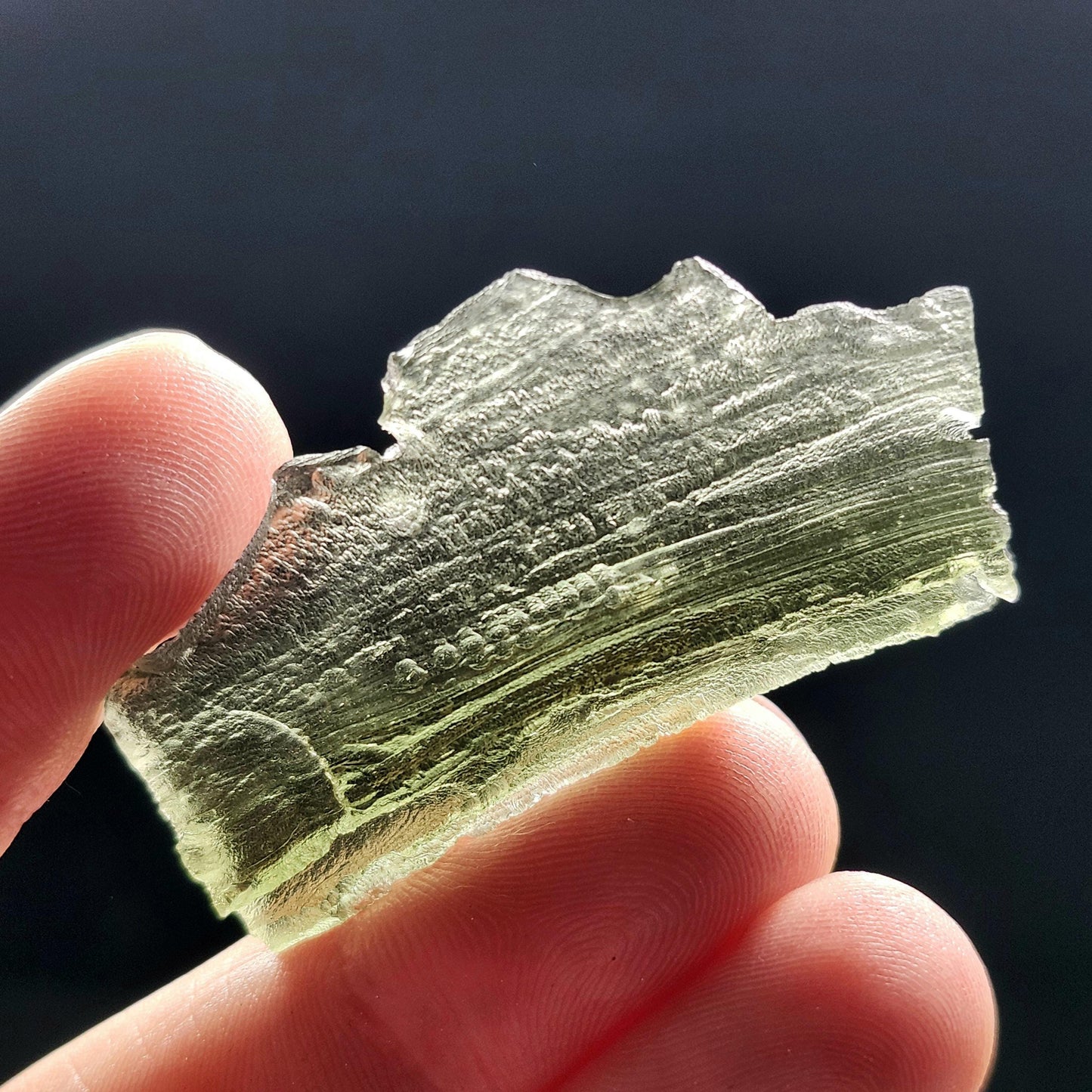 Angel Chime Moldavite 6.4g