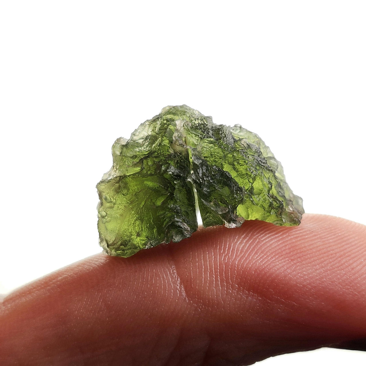 Genuine Moldavite Specimen 3.73g, Raw Authentic Moldavite Stone
