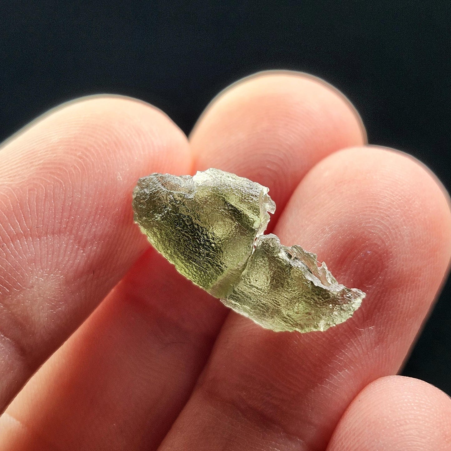 Angel Chime Moldavite 1.1g