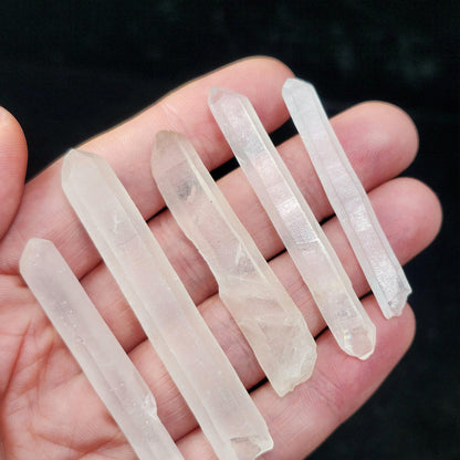 Angel Chime Frosted Quartz Crystal