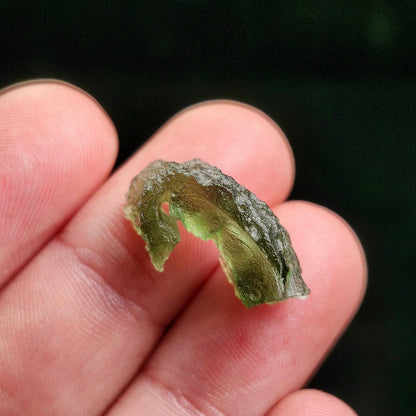 Moldavite Specimen 1.60g, Genuine Moldavite Tektite