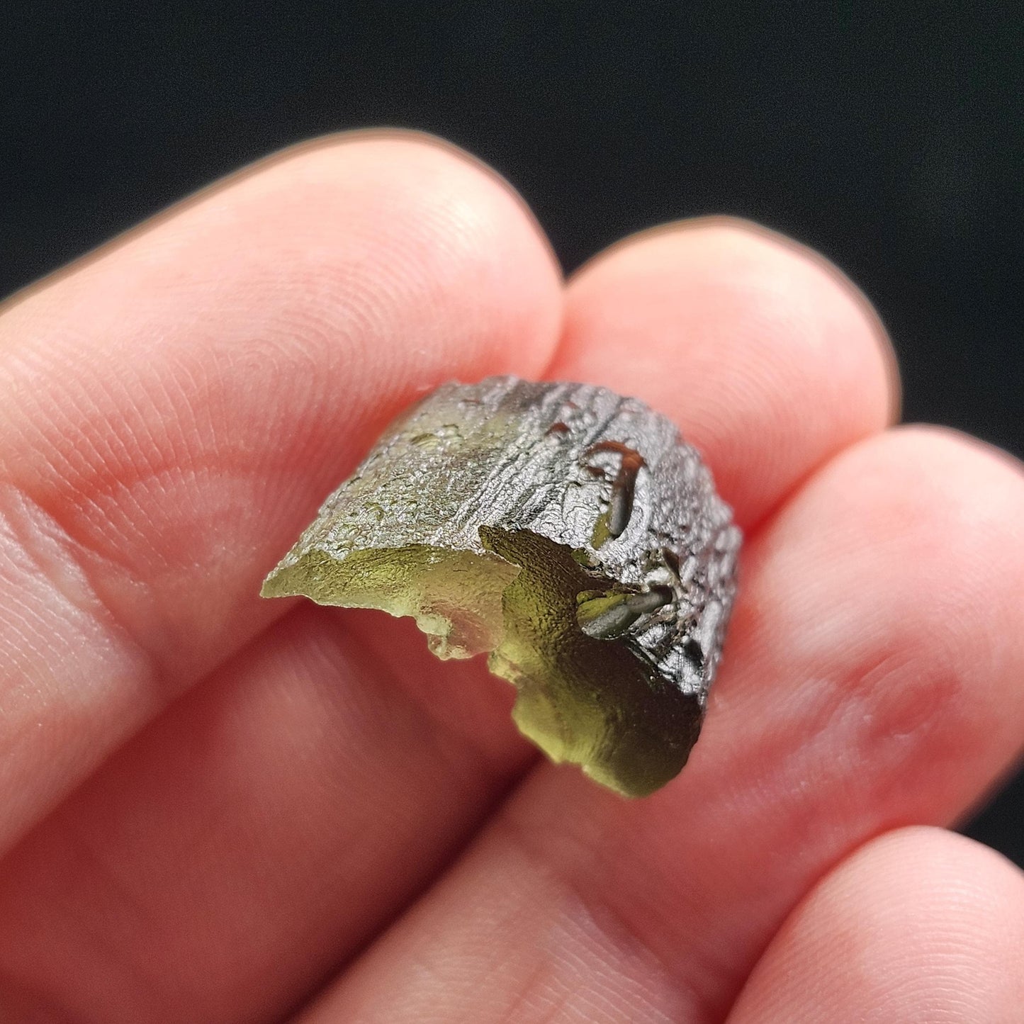 Moldavite Specimen 2g