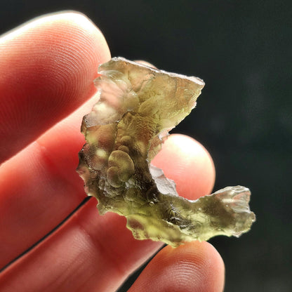 Moldavite Specimen 4.18g, Authentic Moldavite Crystal